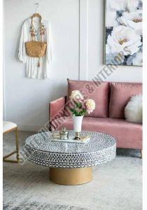 Microcement Elements Side Table